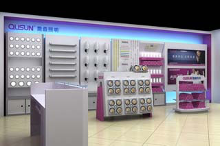 玻璃櫥窗風格店面展示三