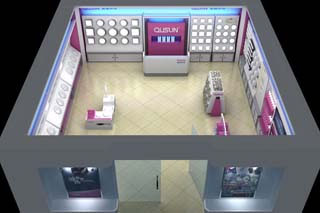 玻璃櫥窗風格店面展示六