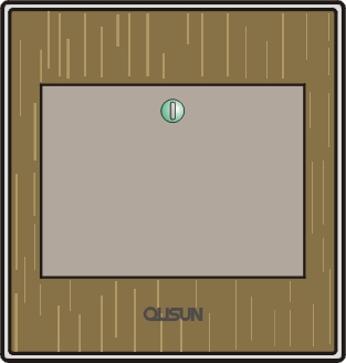 一位單極大蹺板開關(guān)