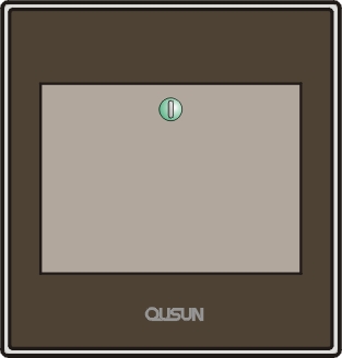 一位單極大蹺板開關(guān)