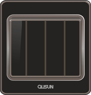 四位單極大蹺板開關