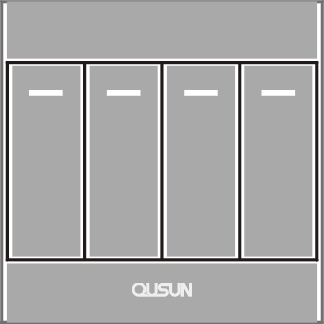四位單極大蹺板開關