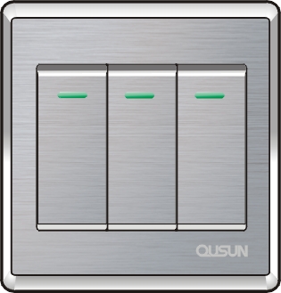 三位單極大蹺板開關