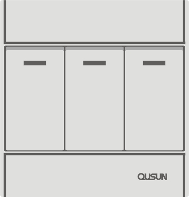 三位單極大蹺板開關