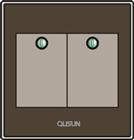 二位單極大蹺板開關